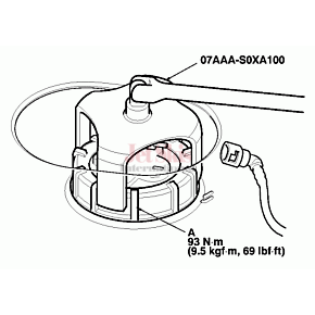 07AAA-S0XA100 - Genuine Honda Fuel Sender Wrench