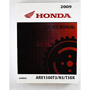 2009 Aquatrax F15, F15X Service, Repair, and Shop Manual 61HW501