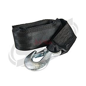 Winch Strap with Bow Loop  15FT