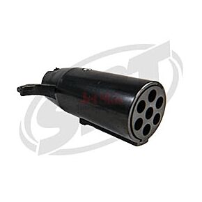 Adapter  7- pole round to 4 flat