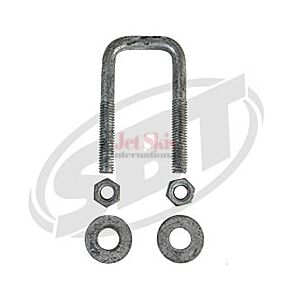 Galvanized U-Bolt 7/ 16 x 1-9/ 16 x 3-9/ 16