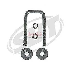 Galvanized U-Bolt  3/ 8 x 1-5/ 8 x 3-9/ 16