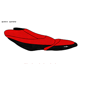 Red and Black Yamaha FX Seat Cover