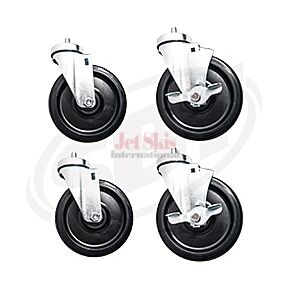 6 Caster Swivel Kit (2 Brake  2 Non-Brake)
