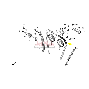 HONDA 14401-HW1-672 CAM CHAIN (138L)