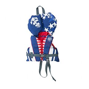 Fly Racing Infant Life Vest Red, White, Blue 