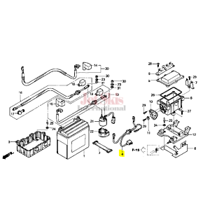 HONDA 32102-HW1-670 SUB-HARNESS