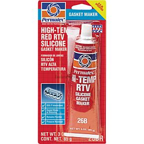 HIGH-TEMP RED RTV SILICONE 3OZ