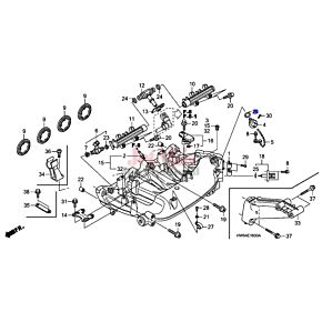 91307-HW5-900 ORING 12.3x1.9