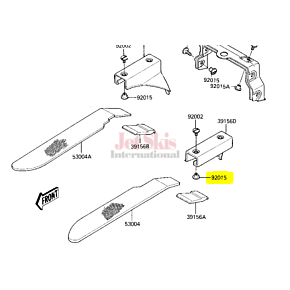 KAWASAKI PART# 92015-3733 NUT  *Discontinued*
