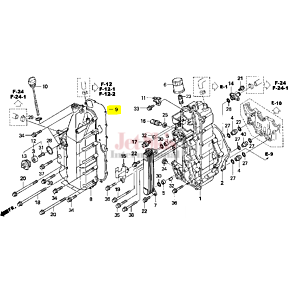 GSKT, OIL TANK COVER 15615-HW1-672