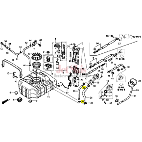 HONDA AQUATRAX PART# 19081-HW1-670 CLAMP, WATER HOSE (14-27 MM) 