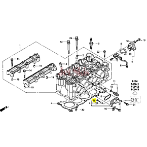 HONDA AQUATRAX PART # 93500-05035-4J SCREW, PAN (5X35) 