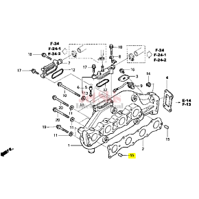 HONDA AQUATRAX PART # 94303-10120 PIN, DOWEL (10X12)
