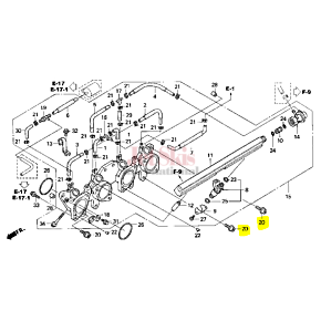 HONDA AQUATRAX BOLT (8X28) 90002-HW3-670