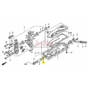 HONDA AQUATRAX PART# 91301-HW1-670 O RING 