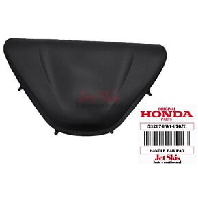 Black Handle Bar Pad 53207-HW1-670ZC