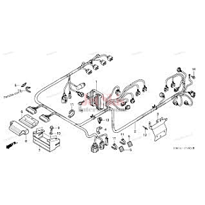 Honda Aquatrax Part# 32101-HW4-680 Engine Harness 2004-2006 R12