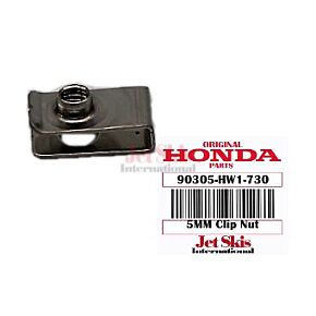 OEM Honda Clip Nut 90305-HW1-730 JetSkisInt.Com specializes in Watercraft parts & accessories, OEM parts, and Aftermarket parts