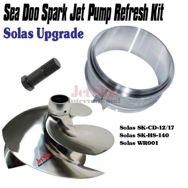 Sea Doo Spark SOLAS Impeller-Stainless Wear Ring and Tool Kit