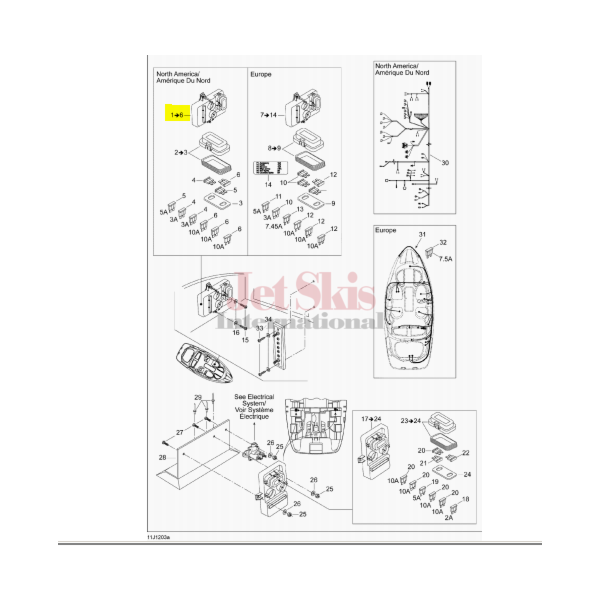 SEA DOO 204471262 TWIN ENGINE INTERFACE | Jet Skis International