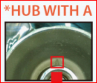 Yamaha Hub with "A" stamp